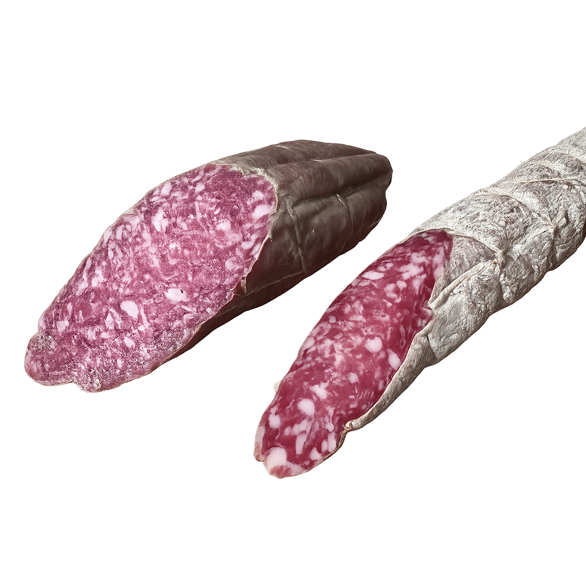Dauerwurst mit Knoblauch